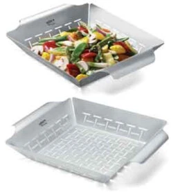 Weber 6434 Stainless Steel Grill Basket -Weber 76238 6434e 25759.1648414461