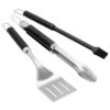 Weber 6772 Precision Stainless Steel Grill Tool Set 3 Pc