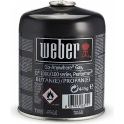 Weber Disposable Gas Bottle 445g Filled Bottle -Weber Weber Disposable Gas Bottle 445g Filled Bottle 1