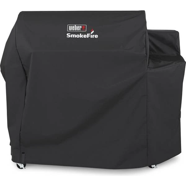 Weber Premium Polyester Grill Cover For SmokeFire EX6 36-Inch Pellet Grill 7191 - Black 3 Weber Premium Polyester Grill Cover For SmokeFire EX6 36-Inch Pellet Grill 7191 - Black