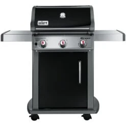 Weber SPIRIT E310 Series Gas Grill, 32000 Btuhr BTU, Liquid Propane, 3 Burner, Stainless Steel Body