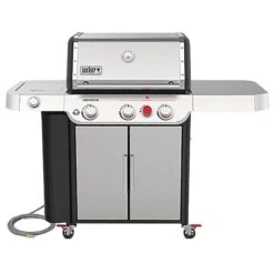 Weber GENESIS S335 Series Gas Grill, 39,000 Btu, Natural Gas, 3Burner, 513 Sqin Primary Cooking Surface