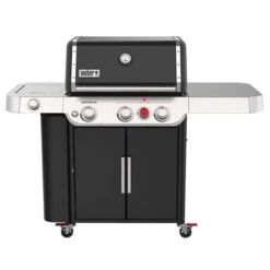 Weber GENESIS E335 Series Gas Grill, 39,000 Btu, Liquid Propane, 3Burner, Enclosed Cabinet Storage