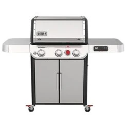 Weber GENESIS SX325s Series Smart Gas Grill, 39,000 Btu, Liquid Propane, 3Burner, Smoker Included No