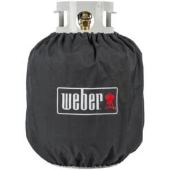 Weber Tank Cover, 139 In L, 139 In W, 1612 In H, Polyester, Black