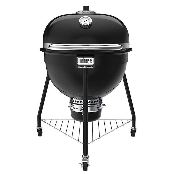 Weber Summit Kamado E6 Charcoal Grill, 2Grate, 452 Sqin Primary Cooking Surface, Black 3 Weber Summit Kamado E6 Charcoal Grill, 2Grate, 452 Sqin Primary Cooking Surface, Black