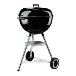 Weber Original Kettle Charcoal Grill, 240 Sqin Primary Cooking Surface, Black
