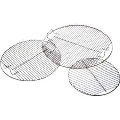 Weber Cooking Grate, 137 In L, 137 In W, Steel, Nickel