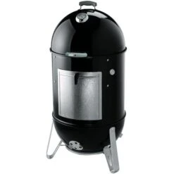 Weber Smokey Mountain Cooker Charcoal Smoker, Charcoal, Steel, Black