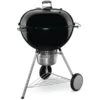 Weber Original Kettle Premium Charcoal Grill, 508 Sqin Primary Cooking Surface, Black
