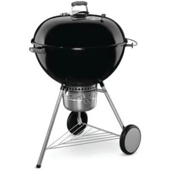 Weber Original Kettle Premium Charcoal Grill, 508 Sqin Primary Cooking Surface, Black