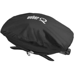 Weber Premium Grill Cover, 189 In W, 323 In D, 126 In H, Polyester, Black