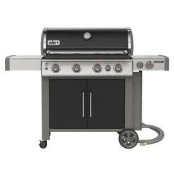 Weber Genesis II E435 Series Gas Grill, 48,000 Btuhr BTU, Natural, 4 Burner, Side Shelf Included Yes